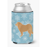 Caroline'S Treasures Winter Snowflake Caucasian Shepherd Dog Can Or Bottle Hugger Bb3525Cc, Can Hugger, Multicolor