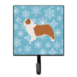 Caroline'S Treasures Winter Snowflake Australian Shepherd Dog Leash Or Key Holder Bb3533Sh4, Small, Multicolor