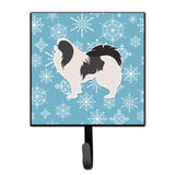 Caroline'S Treasures Winter Snowflake Japanese Chin Leash Or Key Holder Bb3537Sh4, Small, Multicolor