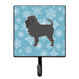 Caroline'S Treasures Winter Snowflake Affenpinscher Leash Or Key Holder Bb3548Sh4, Small, Multicolor