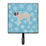Caroline'S Treasures Winter Snowflake English Mastiff Leash Or Key Holder Bb3556Sh4, Small, Multicolor
