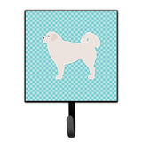 Caroline'S Treasures Polish Tatra Sheepdog Checkerboard Blue Leash Or Key Holder Bb3727Sh4, Small, Multicolor