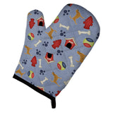 Caroline'S Treasures Bb3884Ovmt Bloodhound Dog House Collection Oven Mitt, 12 By 8.5, Multicolor
