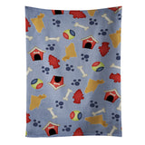 Caroline'S Treasures Bb3886Ktwl Cocker Spaniel Dog House Collection Kitchen Towel, 25 X 15, Multicolor