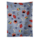 Caroline'S Treasures Bb3896Ktwl Scottish Deerhound Dog House Kitchen Towel, 25 X 15, Multicolor