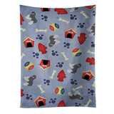 Caroline'S Treasures Bb3932Ktwl Polish Lowland Sheepdog Dog Kitchen Towel, 25 X 15, Multicolor