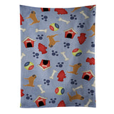 Caroline'S Treasures Bb3947Ktwl Pug Dog House Collection Kitchen Towel, 25 X 15, Multicolor