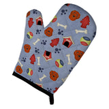 Caroline'S Treasures Bb3993Ovmt Dog House Collection Longhair Red Dachshund Oven Mitt, 12 By 8.5, Multicolor