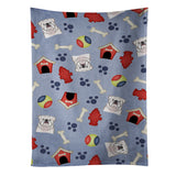 Caroline'S Treasures Bb3999Ktwl White English Bulldog Kitchen Towel, 25 X 15, Multicolor