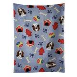 Caroline'S Treasures Bb4022Ktwl Dog House Collection Basset Hound Kitchen Towel, 25 X 15, Multicolor