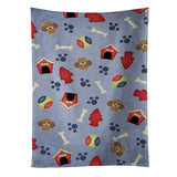 Caroline'S Treasures Bb4035Ktwl Chocolate Brown Poodle Kitchen Towel, 25 X 15, Multicolor