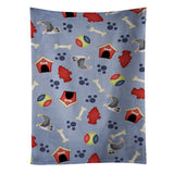 Caroline'S Treasures Bb4045Ktwl Dog House Australian Shepherd Kitchen Towel, 25 X 15, Multicolor