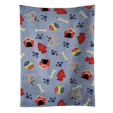 Caroline'S Treasures Bb4062Ktwl Longhair Black Tan Chihuahua #2 Kitchen Towel, 25 X 15, Multicolor