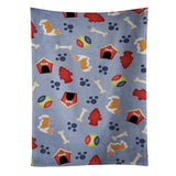 Caroline'S Treasures Bb4109Ktwl Dog House Collection Pembroke Corgi Kitchen Towel, 25 X 15, Multicolor