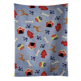Caroline'S Treasures Bb4114Ktwl Dog House Rhodesian Ridgeback Kitchen Towel, 25 X 15, Multicolor