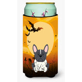 Caroline'S Treasures Halloween French Bulldog Black White Tall Boy Beverage Insulator Hugger Bb4278Tbc, Multicolor