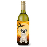 Caroline'S Treasures Bb4282Literk Halloween Mastiff Brindle White Wine Bottle Beverage Insulator Hugger, 750Ml, Multicolor