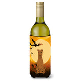 Caroline'S Treasures Bb4328Literk Halloween Irish Terrier Wine Bottle Beverage Insulator Hugger, 750Ml, Multicolor