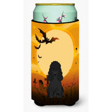 Caroline'S Treasures Halloween Poodle Black Tall Boy Beverage Insulator Hugger Bb4337Tbc, Multicolor