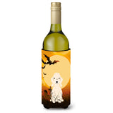 Caroline'S Treasures Bb4357Literk Halloween Bedlington Terrier Sandy Wine Bottle Beverage Insulator Hugger, 750Ml, Multicolor,