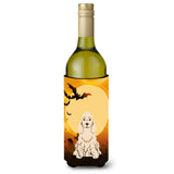 Caroline'S Treasures Bb4360Literk Halloween Cocker Spaniel Buff Wine Bottle Beverage Insulator Hugger, 750Ml, Multicolor