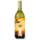 Caroline'S Treasures Bb4365Literk Halloween Whippet Wine Bottle Beverage Insulator Hugger, 750Ml, Multicolor