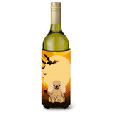Caroline'S Treasures Bb4370Literk Halloween Pekingese Fawn Sable Wine Bottle Beverage Insulator Hugger, 750Ml, Multicolor