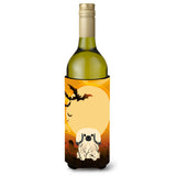 Caroline'S Treasures Bb4372Literk Halloween Pekingese Cream Wine Bottle Beverage Insulator Hugger, 750Ml, Multicolor
