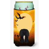 Caroline'S Treasures Halloween Pekingnese Black Tall Boy Beverage Insulator Hugger Bb4373Tbc, Multicolor