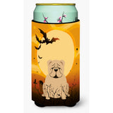 Caroline'S Treasures Halloween English Bulldog Fawn Tall Boy Beverage Insulator Hugger Bb4390Tbc, Multicolor