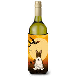 Caroline'S Treasures Bb4402Literk Halloween Bull Terrier Dark Brindle Wine Bottle Beverage Insulator Hugger, 750Ml, Multicolor