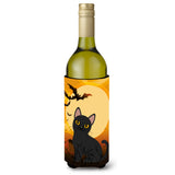 Caroline'S Treasures Halloween Bombay Cat Wine Bottle Beverage Insulator Hugger, 750 Ml, Multicolor
