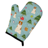 Caroline'S Treasures Bb4709Ovmt Christmas Central Asian Shepherd Dog Oven Mitt, 12 By 8.5, Multicolor