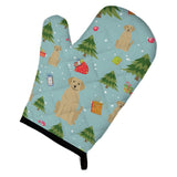 Caroline'S Treasures Bb4715Ovmt Christmas Yellow Labrador Oven Mitt, 12 By 8.5, Multicolor
