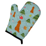 Caroline'S Treasures Bb4724Ovmt Christmas Irish Setter Oven Mitt, 12 By 8.5, Multicolor