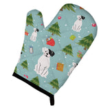 Caroline'S Treasures Bb4774Ovmt Christmas White Boxer Cooper Oven Mitt, 12 By 8.5, Multicolor