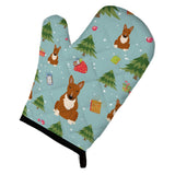 Caroline'S Treasures Bb4794Ovmt Christmas Bull Terrier Red Oven Mitt, 12 By 8.5, Multicolor
