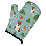 Caroline'S Treasures Bb4797Ovmt Christmas Bull Terrier Brindle Oven Mitt, 12 By 8.5, Multicolor