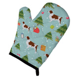 Caroline'S Treasures Bb4824Ovmt Christmas Welsh Springer Spaniel Oven Mitt, 12 By 8.5, Multicolor