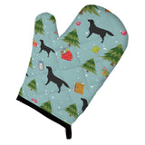 Caroline'S Treasures Bb4832Ovmt Christmas Black Labrador Retriever Oven Mitt, 12 By 8.5, Multicolor