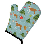 Caroline'S Treasures Bb4852Ovmt Christmas Central Asian Shepherd Dog Oven Mitt, 12 By 8.5, Multicolor