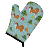 Caroline'S Treasures Bb4862Ovmt Christmas Pekingese Oven Mitt, 12 By 8.5, Multicolor