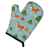 Caroline'S Treasures Bb4896Ovmt Christmas Akita Oven Mitt, 12 By 8.5, Multicolor