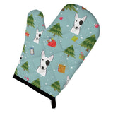 Caroline'S Treasures Bb4998Ovmt Christmas Bull Terrier Oven Mitt, 12 By 8.5, Multicolor