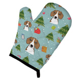 Caroline'S Treasures Bb5028Ovmt Christmas Beagle Oven Mitt, 12 By 8.5, Multicolor