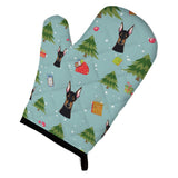 Caroline'S Treasures Bb5034Ovmt Christmas Doberman Pinscher Oven Mitt, 12 By 8.5, Multicolor