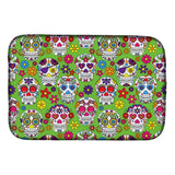 Caroline'S Treasures Day Of The Dead Green Dish Drying Mat, 14 X 21