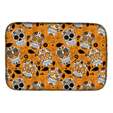 Caroline'S Treasures Day Of The Dead Orange Dish Drying Mat, 14 X 21