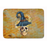 Caroline'S Treasures Day Of The Dead Witch Skull Floor Mat, 19 X 27, Multicolor