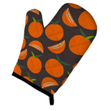Caroline'S Treasures Oranges On Gray Oven Mitt, Multicolor, 12 X 8.5